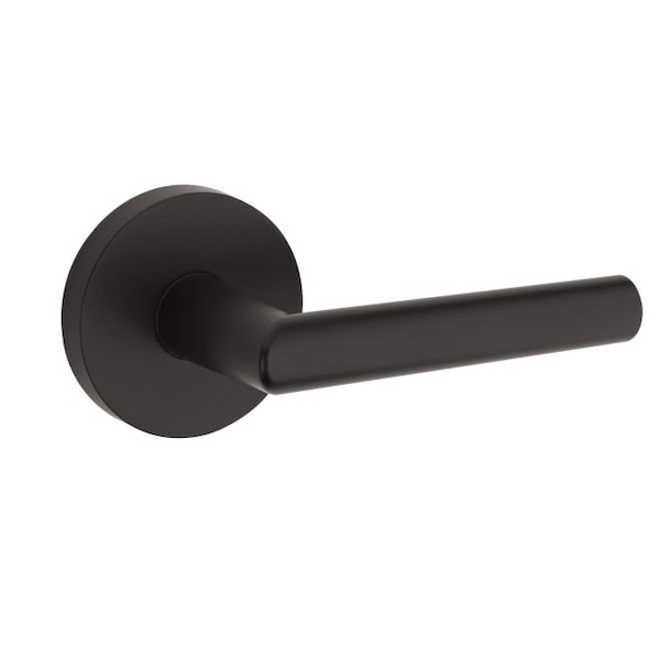 Milan Lever Interior Single Cylinder Handleset Trim, Iron Black